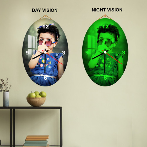 Clear Acrylic Wall Clocks 002