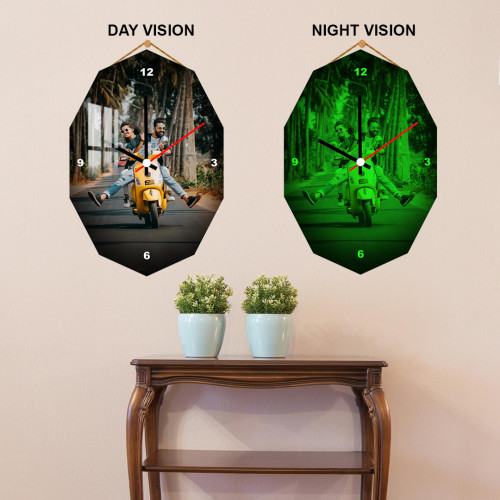 Clear Acrylic Wall Clocks 003