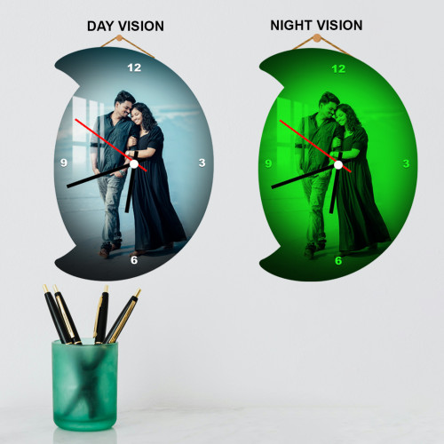 Clear Acrylic Wall Clocks 005