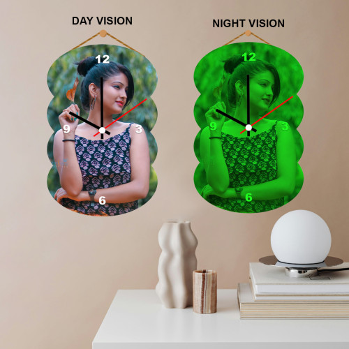 Clear Acrylic Wall Clocks 007