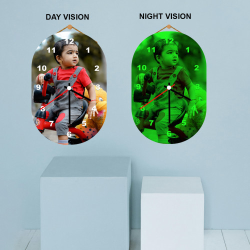 Clear Acrylic Wall Clocks 008