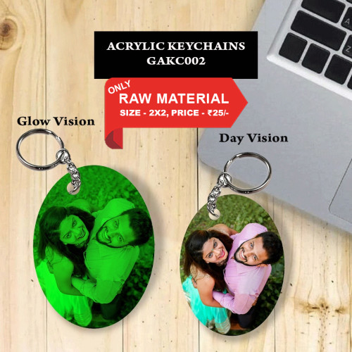 Glow Acrylic Keychains 002