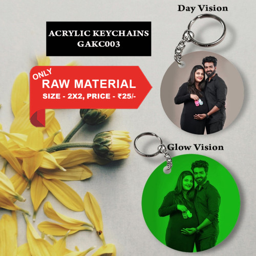 Glow Acrylic Keychains 003
