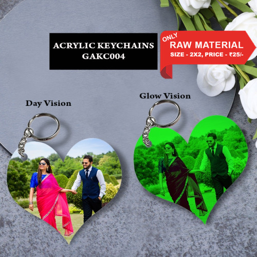 Glow Acrylic Keychains 004