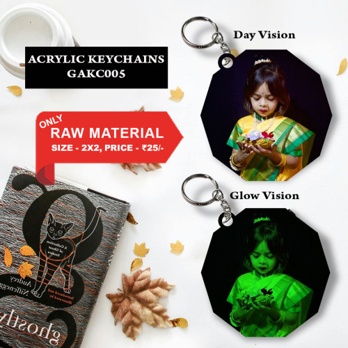 Glow Acrylic Keychains 005