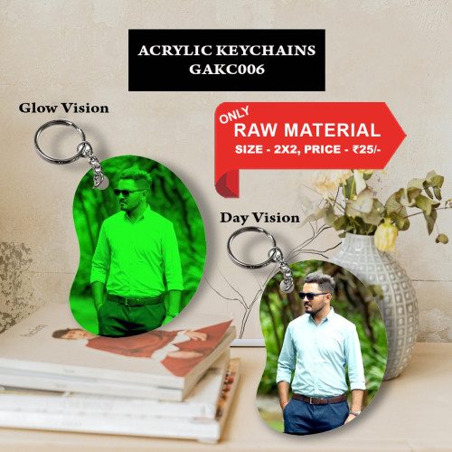 Glow Acrylic Keychains 006