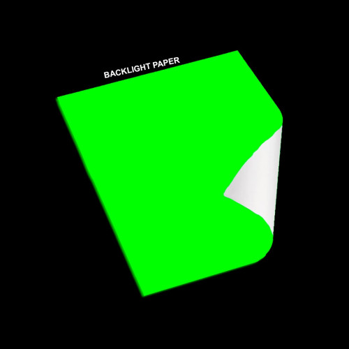 Backlight Inkjet Paper