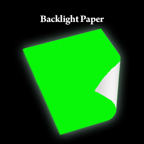 Backlight Inkjet Paper